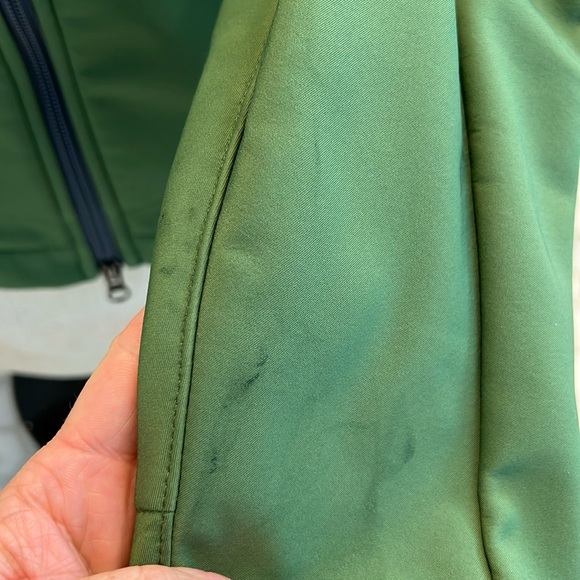 Nike Green Softshell Running Full Zip Up Jacket Size S - Picture 9 of 10